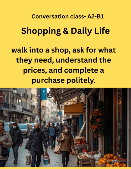 A2  - Shopping & Daily Life